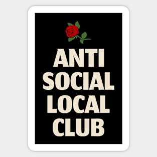 anti social club Sticker
